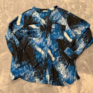 Calvin Klein Plus Chiffon Blouse